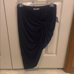 Navy Charlotte Russe skirt